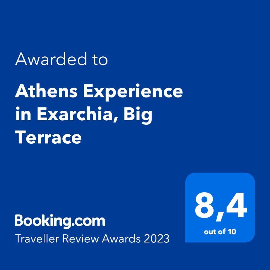 Athens Experience In Exarchia, Big Terrace Apartment Екстериор снимка